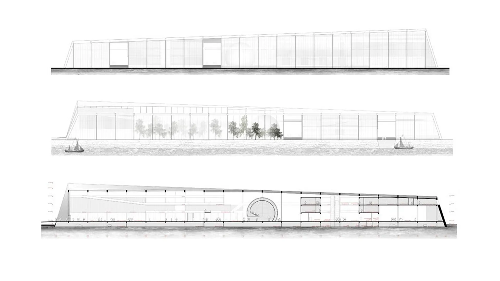 Interior del Centro Antártico Internacional-sostenibilidad climatica en el diseño