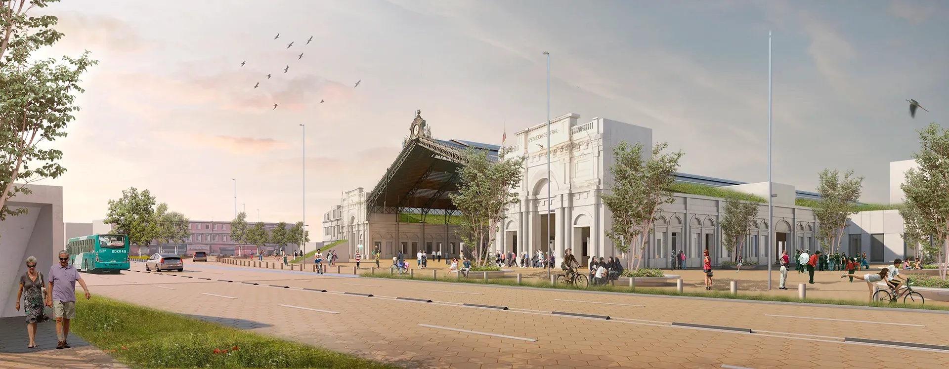 
Concurso Público Internacional Plan Maestro Conceptual Nueva Alameda Providencia