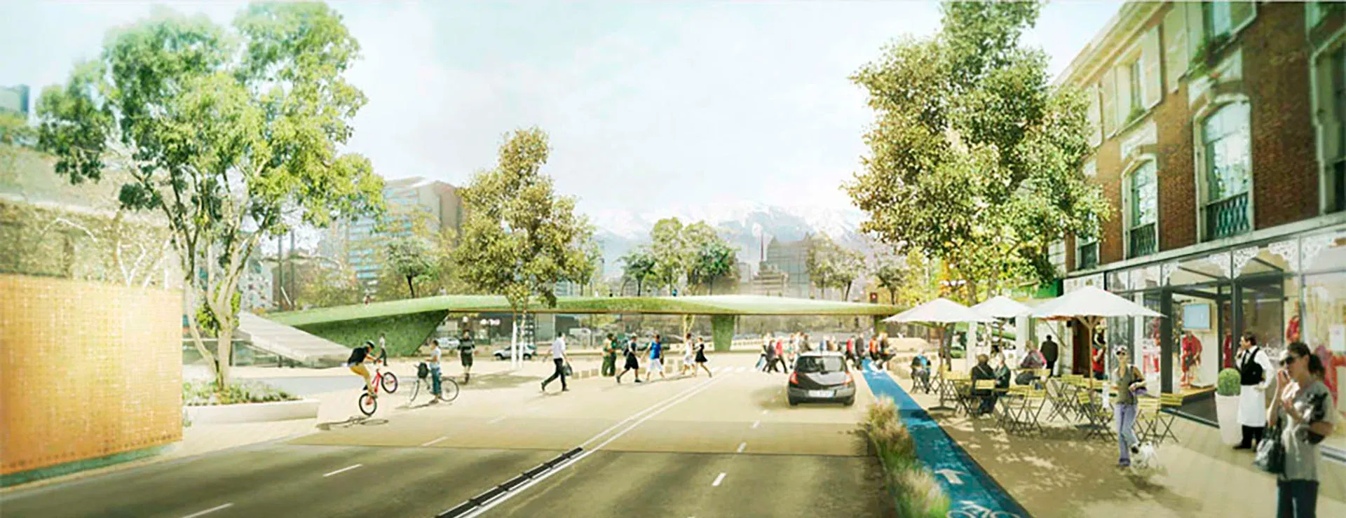 
Concurso Público Internacional Plan Maestro Conceptual Nueva Alameda Providencia