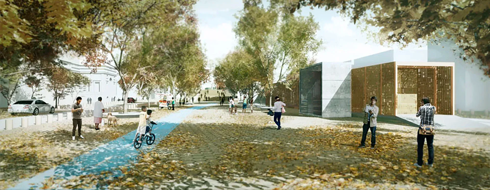 
Concurso Público Internacional Plan Maestro Conceptual Nueva Alameda Providencia