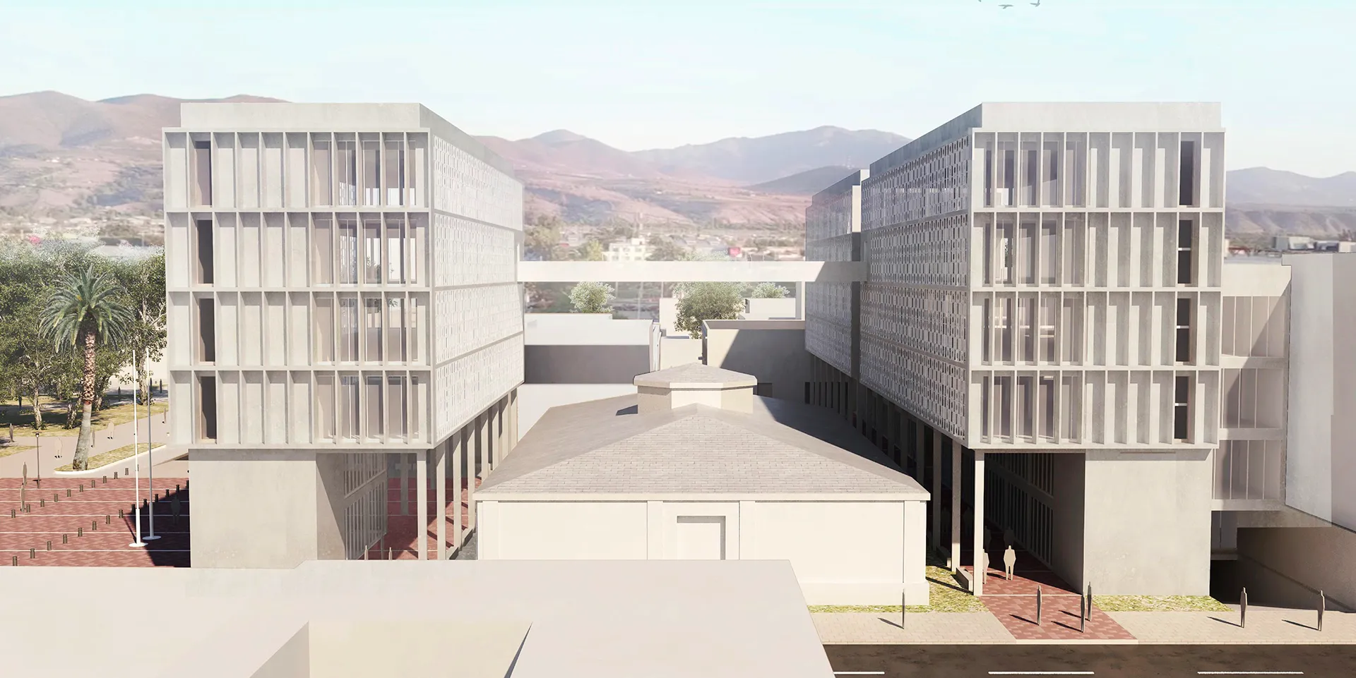 Edificio Consistorial de Ovalle, Organización programática y vocación de encuentro