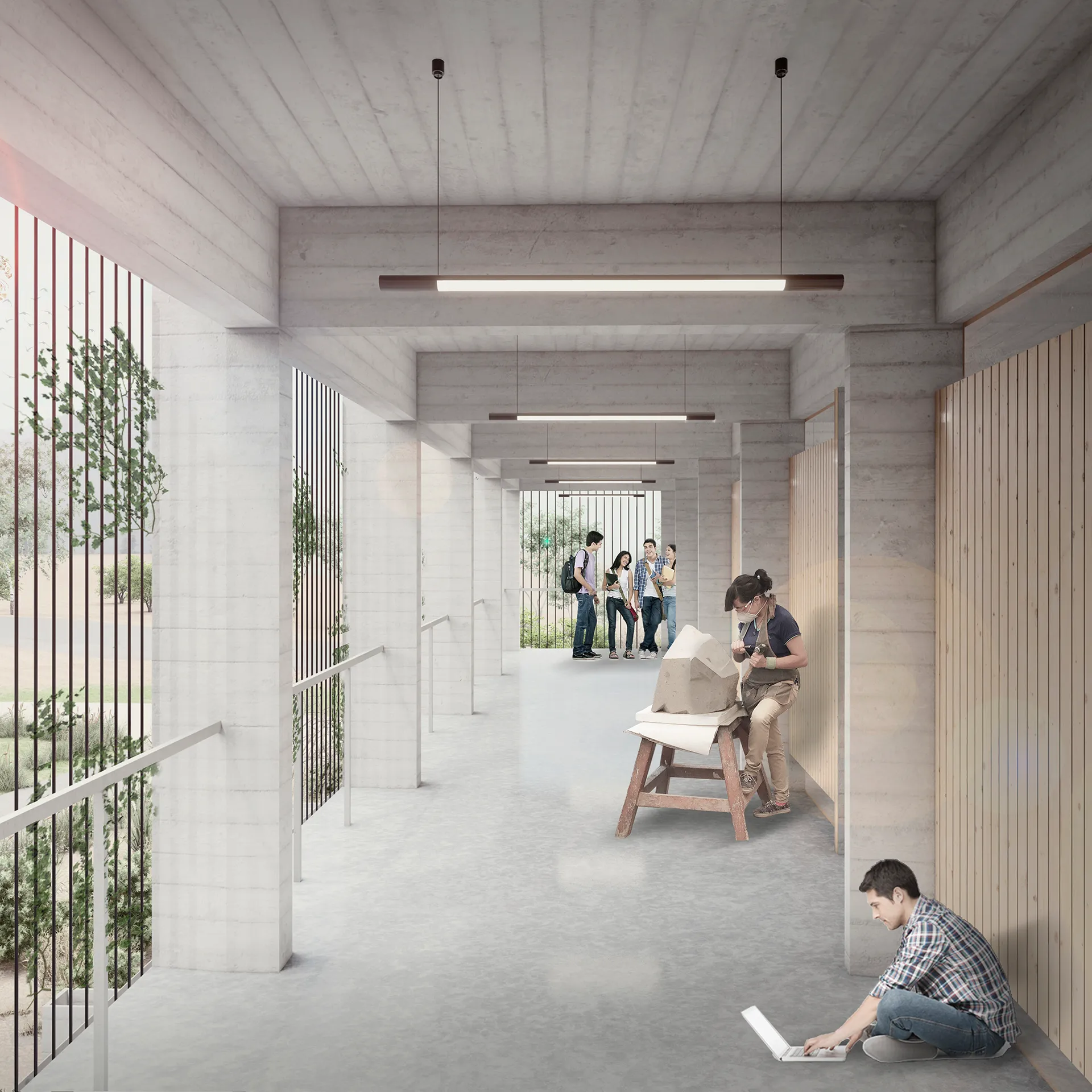 Edificio Escuela de Arquitectura, Universidad de La Serena